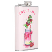 Cherry Juice Cool Drink Fruits Flask Gift Heupfles (Rechts)