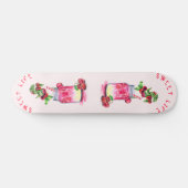 Cherry Juice Cool Drink Fruits Summer Skateboard (Horizontaal)