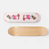 Cherry Juice Cool Drink Fruits Summer Skateboard (Horizontaal)