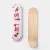 Cherry Juice Cool Drink Fruits Summer Skateboard (Voorkant)
