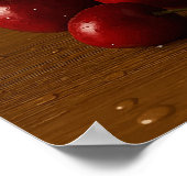 Cherry Juice Delight - Sip de zomer Poster (Hoek)