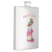 Cherry Juice Drink Flask - aangepaste tekst Flacon (Rechts)