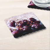Cherry Kartonnen Onderzetters (Gebogen)