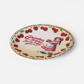 Cherry Keuken Meisje - Oma's Delight Papieren Bordje (Gekanteld)