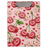 Cherry Kiss Clipboard Klembord (Voorkant)