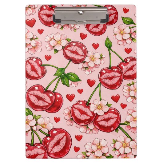 Cherry Kiss Clipboard Klembord (Voorkant)
