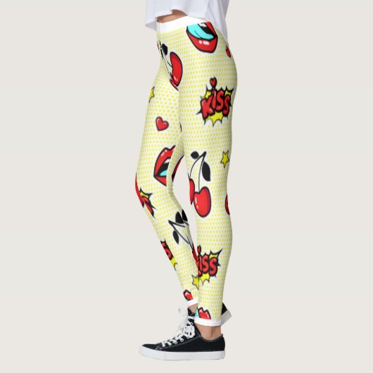 Cherry Kiss Leggings (Links)