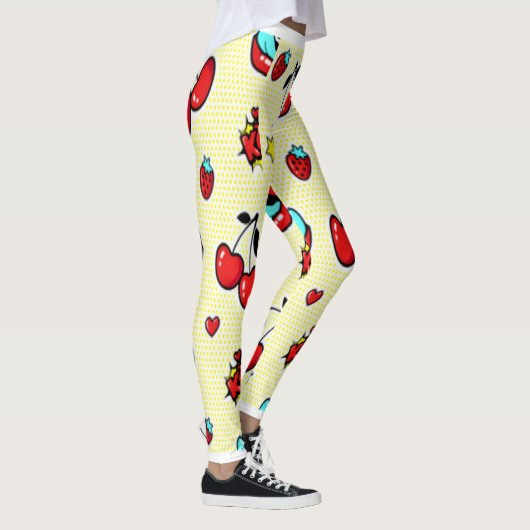 Cherry Kiss Leggings (Rechts)