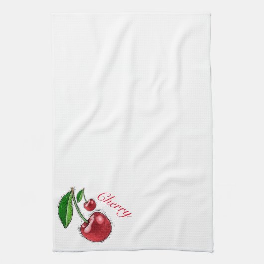 Cherry Kitchen Towels Theedoek (Verticaal)