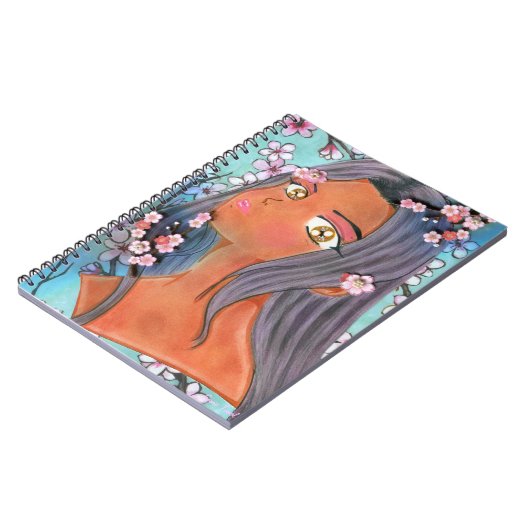 Cherry Klip Notitieboek (Linkerzijde)