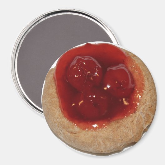 Cherry Kolache Magnet (Voorkant / Achterkant)