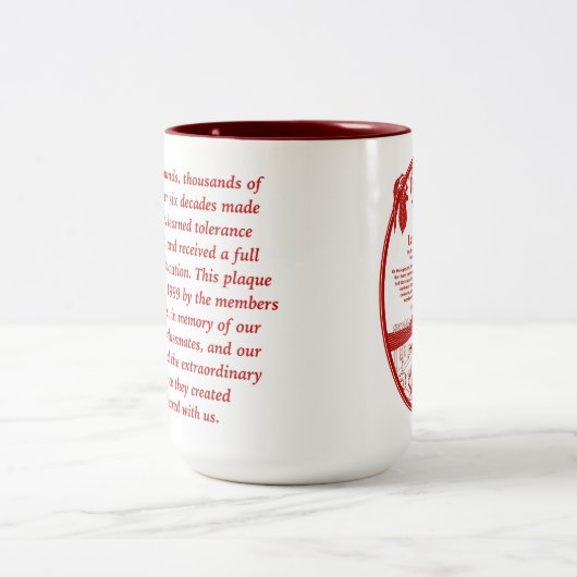 Cherry Lawn School Mok Red (Center)