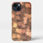 Cherry Leaf Camo iPhone Case Hoesje (Achterkant)
