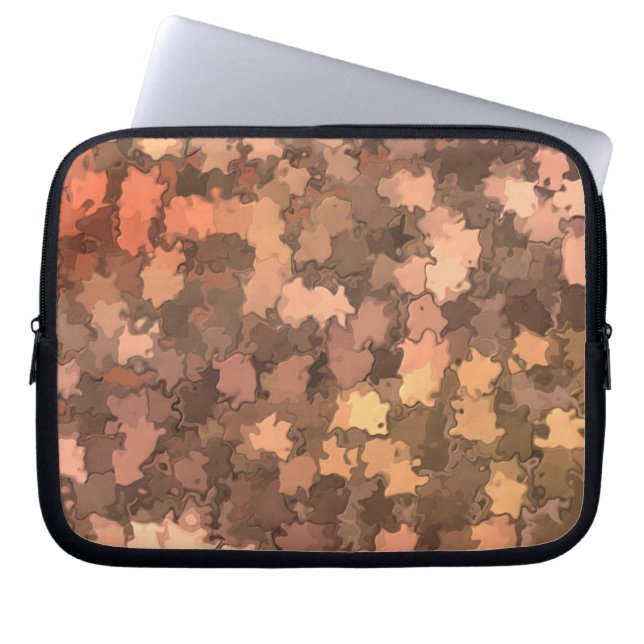 Cherry Leaf Camo Laptop Sleeve (Voorkant)