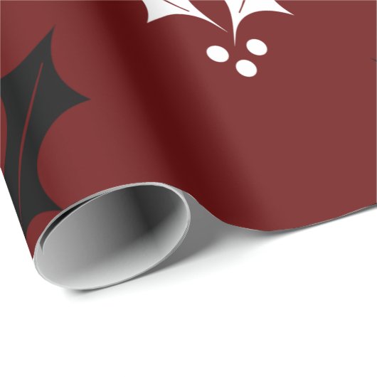 Cherry Leaves Pattern Cadeaupapier (Rol Hoek)