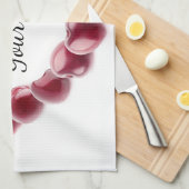 Cherry-liefde Theedoek (Quarter Fold)