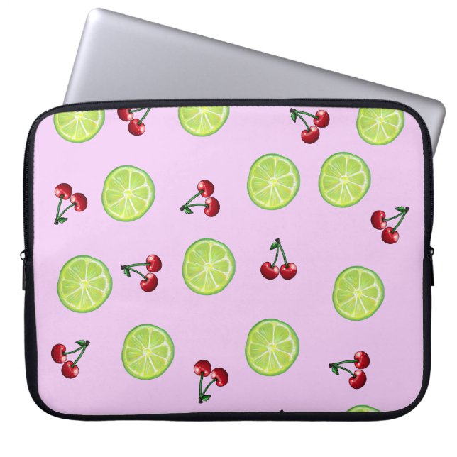 Cherry Limeade Laptop Sleeve (Voorkant)
