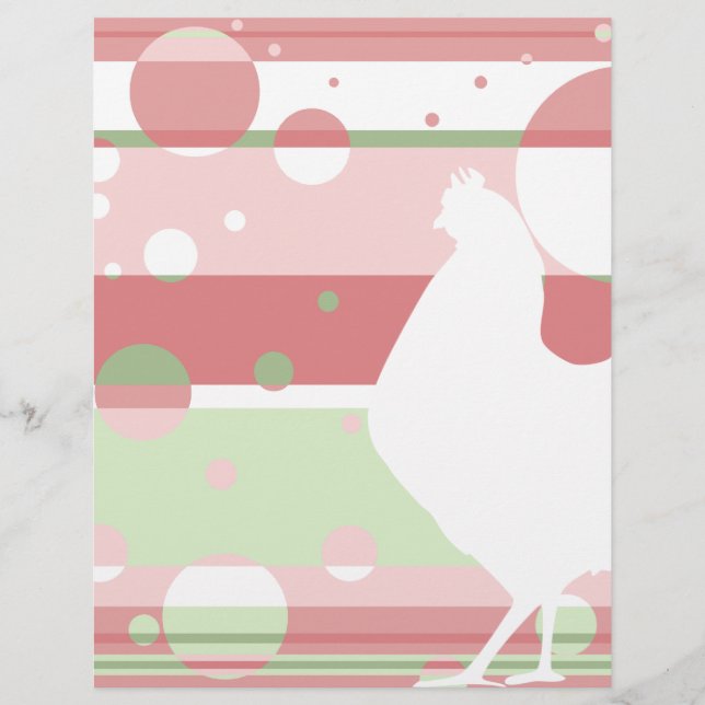 Cherry-Limoen Pop Art Chicken (Voorkant)