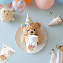 Cherry Little Cutie Pie Pastel Gingham Baby shower