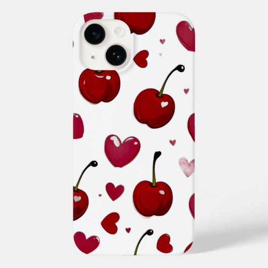 Cherry love Case-Mate iPhone case (Achterkant)