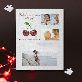 Cherry Love gepersonaliseerde Valentijnsdag puzzel