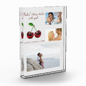 Cherry Love Photo Block - Valentijnsdag Special Fotoblokken (Links)