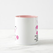 Cherry Love – Pop Art Kersen - Valentijnsdag Mok (Midden)