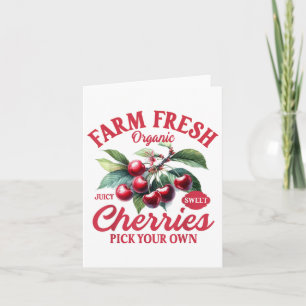 Cherry Lover Farmers Market Farmer Boerderij A Fre Kaart