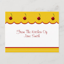 Cherry Lover Recipe Kaart