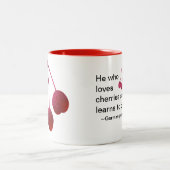 Cherry Lovers Mug Tweekleurige Koffiemok (Center)
