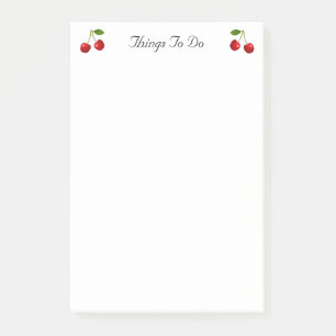 Cherry maakt het leuk om achteraf opmerkingen te m post-it® notes