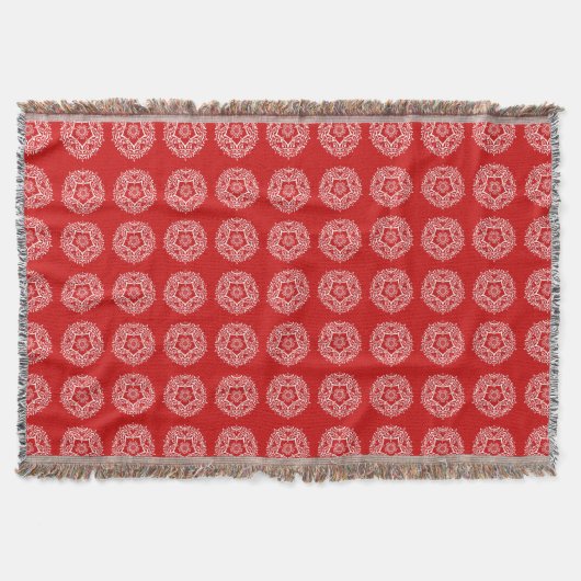 Cherry Mandala Deken (Voorkant)