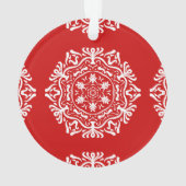 Cherry Mandala Ornament (achterkant)