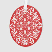 Cherry Mandala Ornament (voorkant)