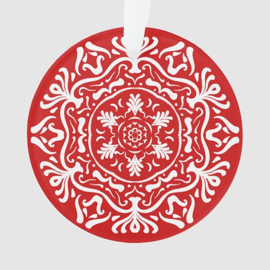 Cherry Mandala Ornament (voorkant)
