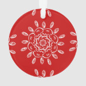 Cherry Mandala Ornament (achterkant)
