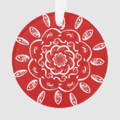 Cherry Mandala Ornament (voorkant)
