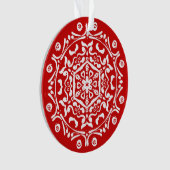 Cherry Mandala Ornament (voorkant)