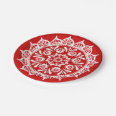Cherry Mandala Papieren Bordje (Gekanteld)