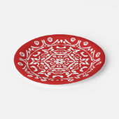 Cherry Mandala Papieren Bordje (Gekanteld)
