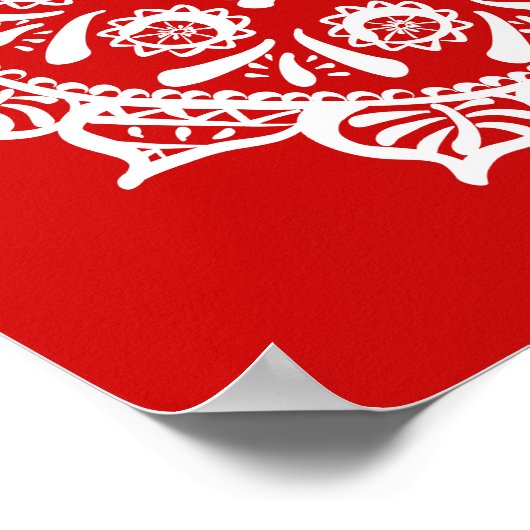 Cherry Mandala Poster (Hoek)