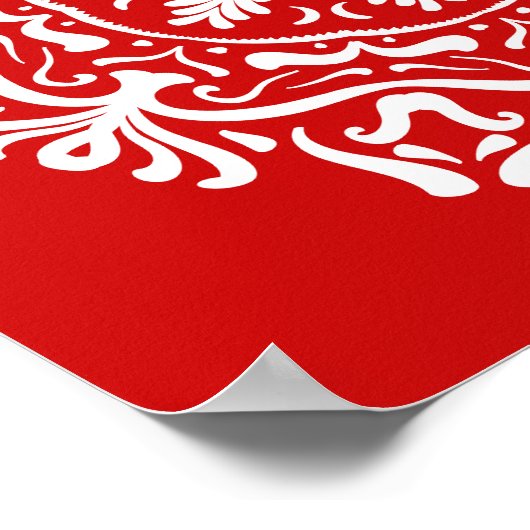Cherry Mandala Poster (Hoek)