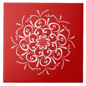 Cherry Mandala Tegeltje (Voorkant)