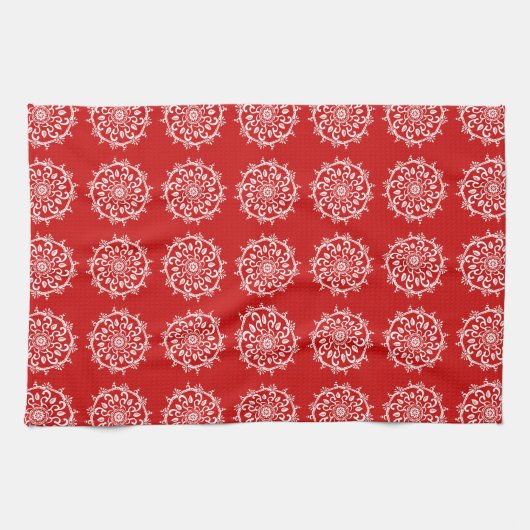Cherry Mandala Theedoek (Horizontaal)