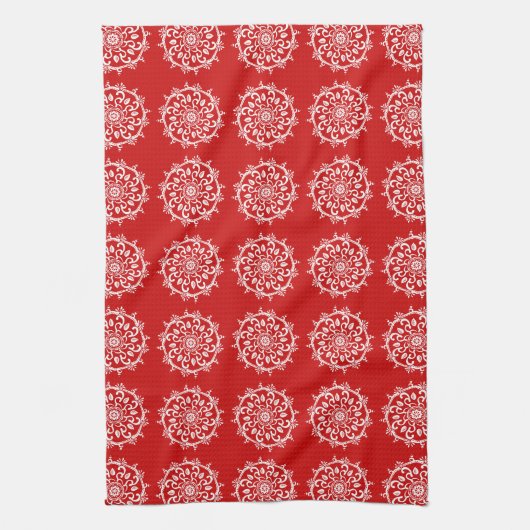 Cherry Mandala Theedoek (Verticaal)