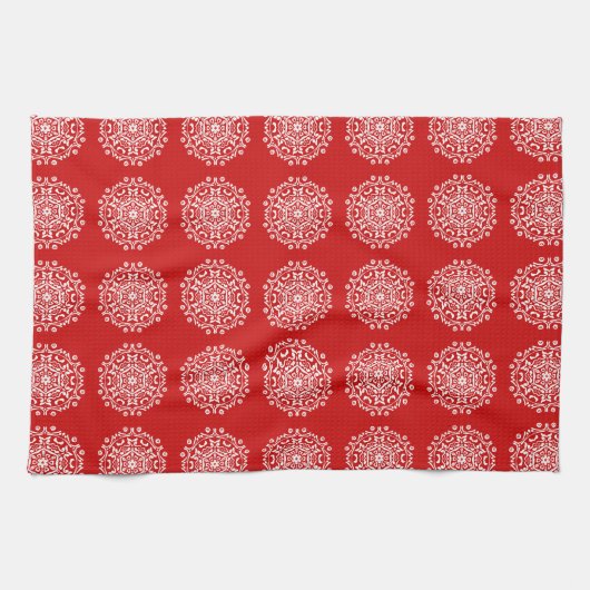 Cherry Mandala Theedoek (Horizontaal)