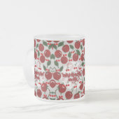 Cherry Matglas Koffiemok (Voorkant links)