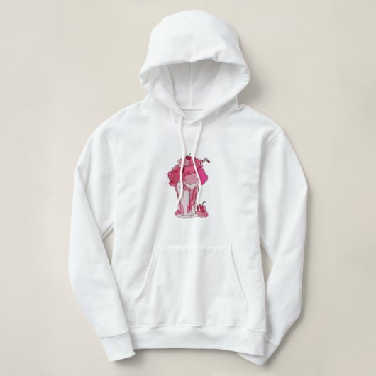 Cherry Milkshake Hoodie (Design voorkant)