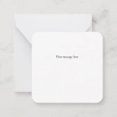 Cherry Mini Bedankt voor je briefkaart (Achterkant)