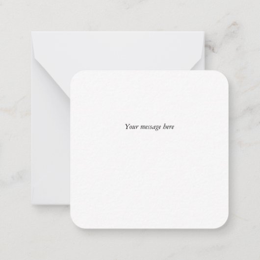 Cherry Mini Bedankt voor je briefkaart (Achterkant)